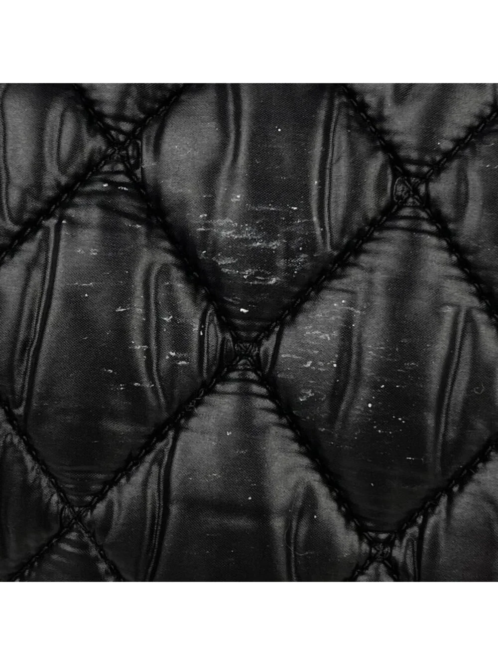 Chanel Handbag Coco Cocoon Mini Boston CC Logo Nylon Black